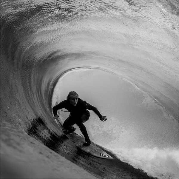 2025 O'Neill Mens Psycho Tech 5/4+mm Chest Zip Wetsuit 5544 - Black